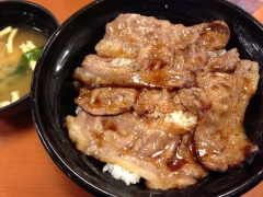 東京チカラめし：焼牛丼